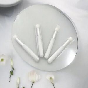 4x Lash Extension Cleansing Brushes Small Soft Microfiber Bristles New